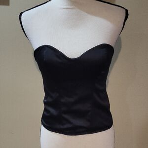 Victoria's Secret Black Bustier Top